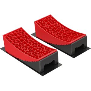 Wiltec - Rampa niveladora para caravanas con nivel de burbuja - Hasta 13T Wiltec - Rampa niveladora para caravanas con nivel de burbuja - Hasta 13T