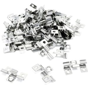 Wiltec Clip per Decking - Acciaio Inox 7mm - 50 pezzi Wiltec Clip per Decking - Acciaio Inox 7mm - 50 pezzi
