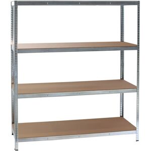 Étagère robuste Wiltec - 4 niveaux - 160x60x180cm - Publicité Étagère robuste Wiltec - 4 niveaux - 160x60x180cm - Publicité