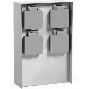 Wiltec Modelo - Enchufe de jardín IP44 - Toma exterior Wiltec Modelo - Enchufe de jardín IP44 - Toma exterior