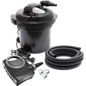 Set de filtro para estanque SunSun CPF-280 - 8000L, 11W, UVC, Bomba NEO6000 Set de filtro para estanque SunSun CPF-280 - 8000L, 11W, UVC, Bomba NEO6000