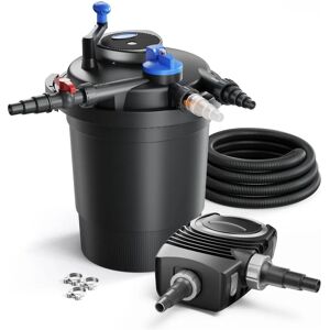 SunSun CPF-10000 Set para estanque - 12000L, 11W UVC, NEO3800 SunSun CPF-10000 Set para estanque - 12000L, 11W UVC, NEO3800
