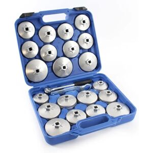 Xpotool Aluminium 23-teiliges Ölfilter-Schlüsselset - Für die meisten Autos Xpotool Aluminium 23-teiliges Ölfilter-Schlüsselset - Für die meisten Autos