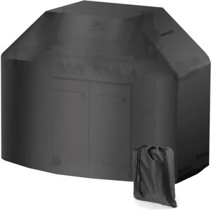 Toboli Funda para barbacoa 147x61x122cm negra - Cubierta resistente Toboli Funda para barbacoa 147x61x122cm negra - Cubierta resistente