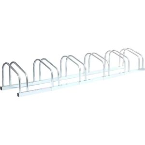 Soporte para 6 bicicletas Toboli - Acero galvanizado interior y exterior Soporte para 6 bicicletas Toboli - Acero galvanizado interior y exterior