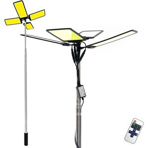 Lampe de camping LED télescopique Wiltec - 12V, réglable en hauteur, télécommande - Publicité Lampe de camping LED télescopique Wiltec - 12V, réglable en hauteur, télécommande - Publicité