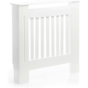 Housse de radiateur blanche Toboli - 78x19x82cm MDF Design moderne - Publicité Housse de radiateur blanche Toboli - 78x19x82cm MDF Design moderne - Publicité