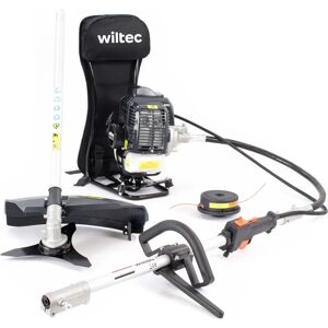 Wiltec Outil de Jardin 2 en 1 - Tondeuse et Taille-haie - Publicité Wiltec Outil de Jardin 2 en 1 - Tondeuse et Taille-haie - Publicité
