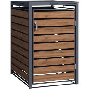 Cobertizo Wiltec - Resistente a la intemperie, Con cerradura, Para cubos de 60-240L Cobertizo Wiltec - Resistente a la intemperie, Con cerradura, Para cubos de 60-240L