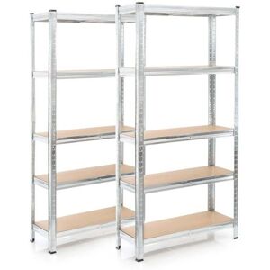 Estanterías resistentes Wiltec - 154x75x30cm - 5 baldas Estanterías resistentes Wiltec - 154x75x30cm - 5 baldas