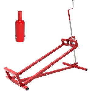 Wiltec Modelo 250kg Elevador ajustable para tractores de césped - Dispositivo para jardines Wiltec Modelo 250kg Elevador ajustable para tractores de césped - Dispositivo para jardines