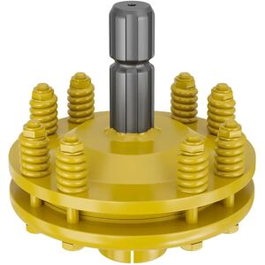Wiltec Modèle 1 3/8" Acoplamiento PTO - 6 dents, Jaune - Publicité Wiltec Modèle 1 3/8" Acoplamiento PTO - 6 dents, Jaune - Publicité