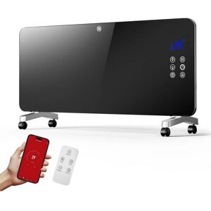 Radiador eléctrico Wiltec 2000W Wi-Fi con pantalla LED - Calefacción eléctrica Radiador eléctrico Wiltec 2000W Wi-Fi con pantalla LED - Calefacción eléctrica
