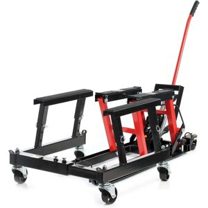 Ensemble de levage de motos Wiltec avec support 680kg - Publicité Ensemble de levage de motos Wiltec avec support 680kg - Publicité