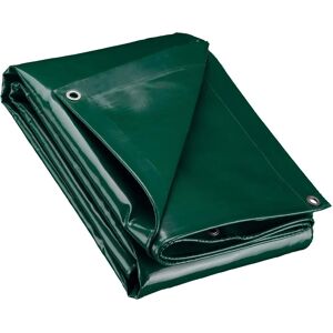 Wiltec - PVC recubierto de poliéster 650 g/m² - Verde - 5x8m - Lona Wiltec - PVC recubierto de poliéster 650 g/m² - Verde - 5x8m - Lona