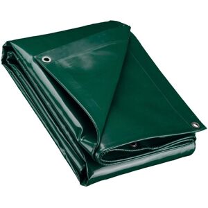 Wiltec - 5 x 9 m - Verde - 650 g/m² - Lona Wiltec - 5 x 9 m - Verde - 650 g/m² - Lona