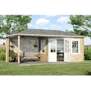 Alpholz Mosel 5-Eck Gartenhaus - Gartenhaus Alpholz Mosel 5-Eck Gartenhaus - Gartenhaus