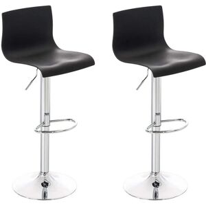 CLP Ensemble de 2 Tabourets de Bar Réglables - Design Moderne CLP Ensemble de 2 Tabourets de Bar Réglables - Design Moderne