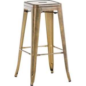 CLP Style Industriel Or Tabouret de Bar V2 CLP Style Industriel Or Tabouret de Bar V2