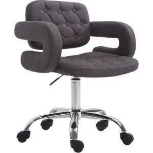 Silla de Oficina Dublin CLP - Estilo Chesterfield, Ajustable, Gris Silla de Oficina Dublin CLP - Estilo Chesterfield, Ajustable, Gris