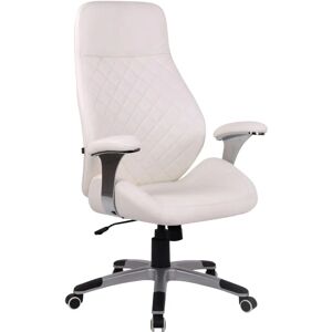 Silla de oficina Layton Blanco Cuero Sintético - Silla de oficina Silla de oficina Layton Blanco Cuero Sintético - Silla de oficina