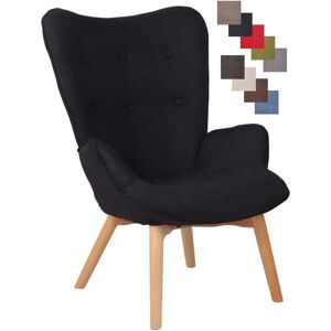 CLP Fauteuil Durham - Style Chesterfield - Noir - Publicité CLP Fauteuil Durham - Style Chesterfield - Noir - Publicité