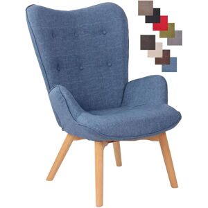 CLP Fauteuil Durham Bleu - Style Scandinave - Publicité CLP Fauteuil Durham Bleu - Style Scandinave - Publicité