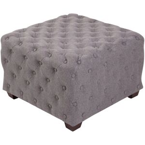 Tabouret Nimes en Tissu Gris - Tabouret Tabouret Nimes en Tissu Gris - Tabouret