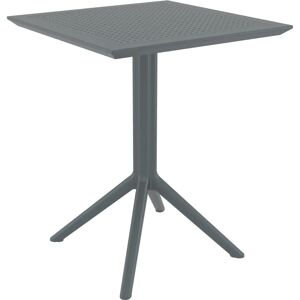 Mesa Plegable Sky - Cuadrada Gris Oscuro Mesa Plegable Sky - Cuadrada Gris Oscuro