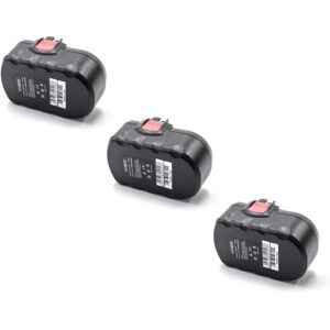 VHBW - Baterías NiMH 3x 3000mAh 18V Compatibles con Bosch - Herramientas Eléctricas VHBW - Baterías NiMH 3x 3000mAh 18V Compatibles con Bosch - Herramientas Eléctricas