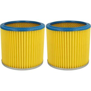 vhbw Vacuum Cleaner Filter Set - Compatible with Einhell DUO 1250/1, AS 1400, AS 1250 N - Blue and Yellow vhbw Vacuum Cleaner Filter Set - Compatible with Einhell DUO 1250/1, AS 1400, AS 1250 N - Blue and Yellow