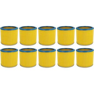 vhbw 10x Pleated Filter compatible with GO On NT 1300i Vacuum Cleaner - Cartridge Filter - Blue Yellow vhbw 10x Pleated Filter compatible with GO On NT 1300i Vacuum Cleaner - Cartridge Filter - Blue Yellow