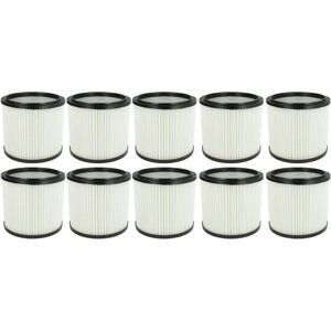VHBW - 10x Filter - Round Compatible with Einhell and LIV Vacuum Cleaners VHBW - 10x Filter - Round Compatible with Einhell and LIV Vacuum Cleaners