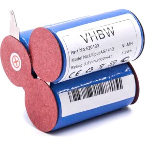 vhbw Batterie aspirateur AEG Classic 1 - NiMH 2000mAh 3,6V - Publicité vhbw Batterie aspirateur AEG Classic 1 - NiMH 2000mAh 3,6V - Publicité