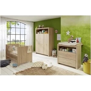 Chambre bébé Olivia 3 pièces - Lit - Commode - Armoire - Publicité Chambre bébé Olivia 3 pièces - Lit - Commode - Armoire - Publicité