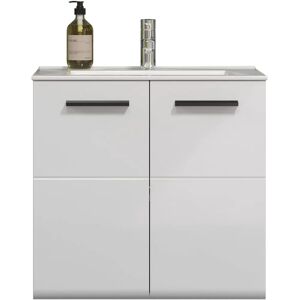 Trendteam Riva Wandmontierter Waschbeckenunterschrank - Badezimmermöbel Trendteam Riva Wandmontierter Waschbeckenunterschrank - Badezimmermöbel