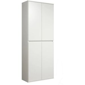 Armoire multifonction Nevada de Trendteam - Blanc - Publicité Armoire multifonction Nevada de Trendteam - Blanc - Publicité