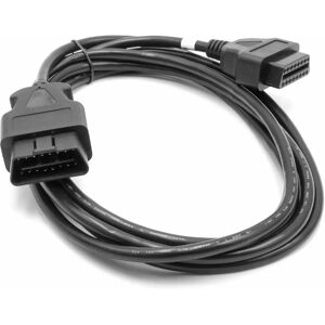 Vhbw OBD Extension Cable - 16Pin - Black - 22cm Vhbw OBD Extension Cable - 16Pin - Black - 22cm
