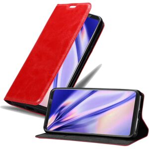 Cadorabo LG V35 Hülle - Schutz mit Ständerfunktion und Kartenfach - Rot Cadorabo LG V35 Hülle - Schutz mit Ständerfunktion und Kartenfach - Rot