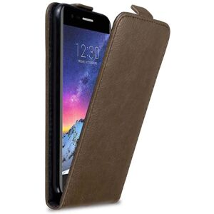 Cadorabo LG K8 2017 Braun Flip Hülle Cadorabo LG K8 2017 Braun Flip Hülle