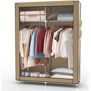 Intirilife Crème Beige Armoire Pliable - Rangements - Publicité Intirilife Crème Beige Armoire Pliable - Rangements - Publicité
