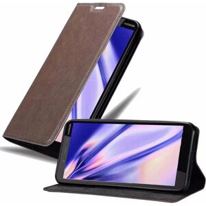 Oppo A53 Schutzhülle mit Ständer und Kartenfach - Kaffee Braun Oppo A53 Schutzhülle mit Ständer und Kartenfach - Kaffee Braun