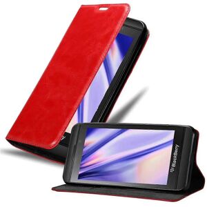 Coque Blackberry Z10 - Protection avec Support et Porte-cartes - Rouge - Publicité Coque Blackberry Z10 - Protection avec Support et Porte-cartes - Rouge - Publicité