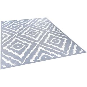 TOM TAILOR HOME Gartenmuster Teppich - Blau, 123x180cm, 3mm - Für Innen und Außen TOM TAILOR HOME Gartenmuster Teppich - Blau, 123x180cm, 3mm - Für Innen und Außen