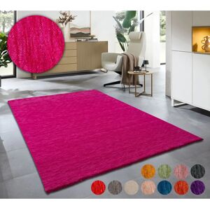 HOME AFFAIRE Karchau Teppich - Pink - 190x290cm - 13mm - Wolle HOME AFFAIRE Karchau Teppich - Pink - 190x290cm - 13mm - Wolle