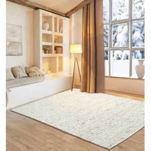 HOME AFFAIRE Greith Beigefarbener Wende-Wollteppich - Teppich HOME AFFAIRE Greith Beigefarbener Wende-Wollteppich - Teppich