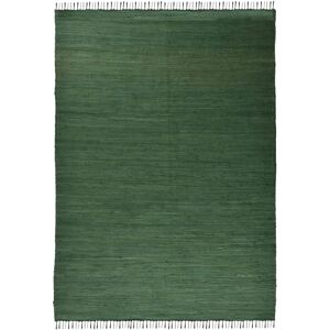 Alfombra Dark Green de algodón Happy Cotton de THEKO - Alfombra Alfombra Dark Green de algodón Happy Cotton de THEKO - Alfombra