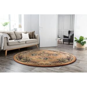 THEKO Gabiro 856 Teppich - Rund 240cm, 10mm, Roségold - Teppich THEKO Gabiro 856 Teppich - Rund 240cm, 10mm, Roségold - Teppich