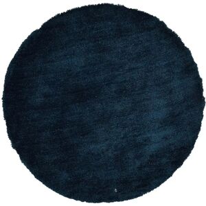 TOM TAILOR Blauer runder Hochflor-Teppich - Teppich TOM TAILOR Blauer runder Hochflor-Teppich - Teppich