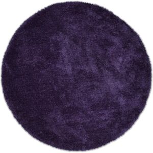 TOM TAILOR HOME Rund Violett Hochflor Teppich - Teppich TOM TAILOR HOME Rund Violett Hochflor Teppich - Teppich